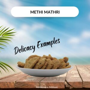 Methi Mathri